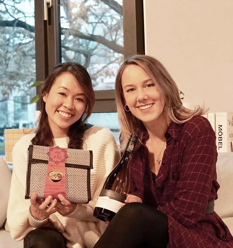 Pim Ampikitpanich & Julia Schönbrunn Wine&Dine Design Offices