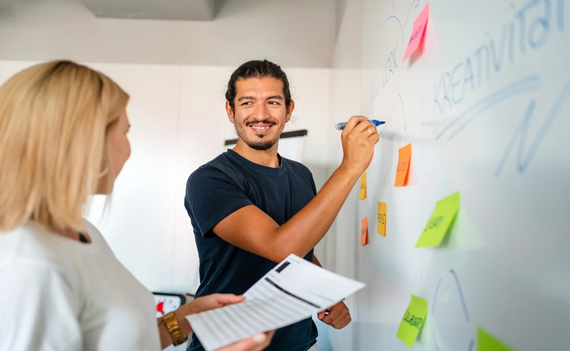 Teambesprechung Meet & Move Meetingraum Design Offices