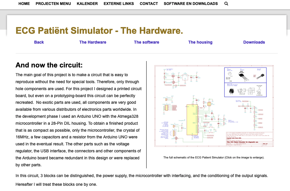 ECG Patient Simulator Documentation