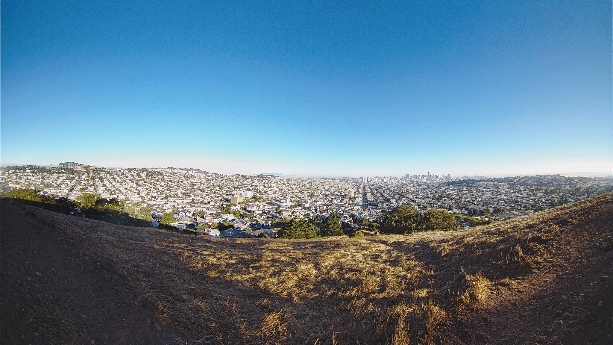 Shot of SF with wide angle CF83