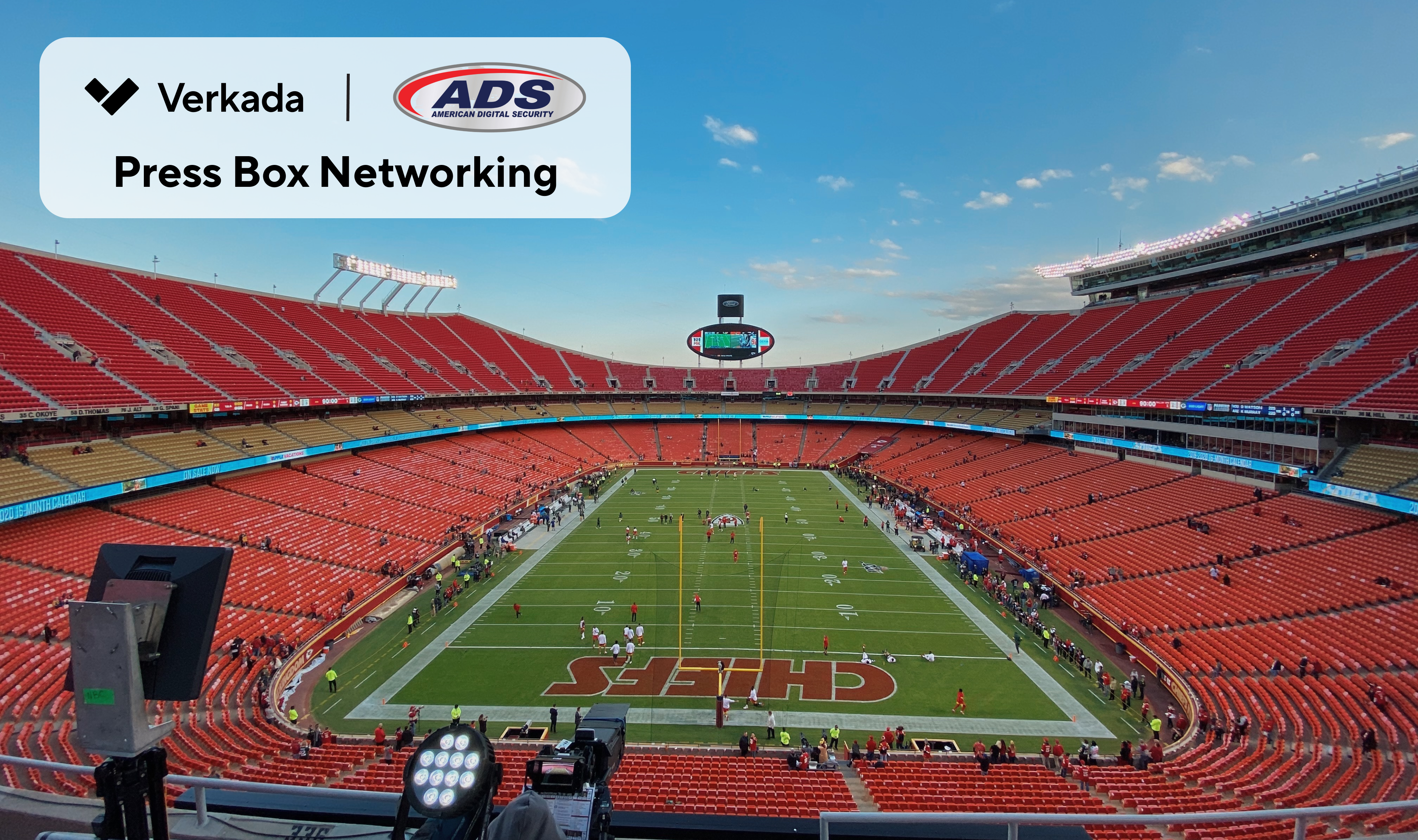 Arrowhead Stadium – Press Box Networking