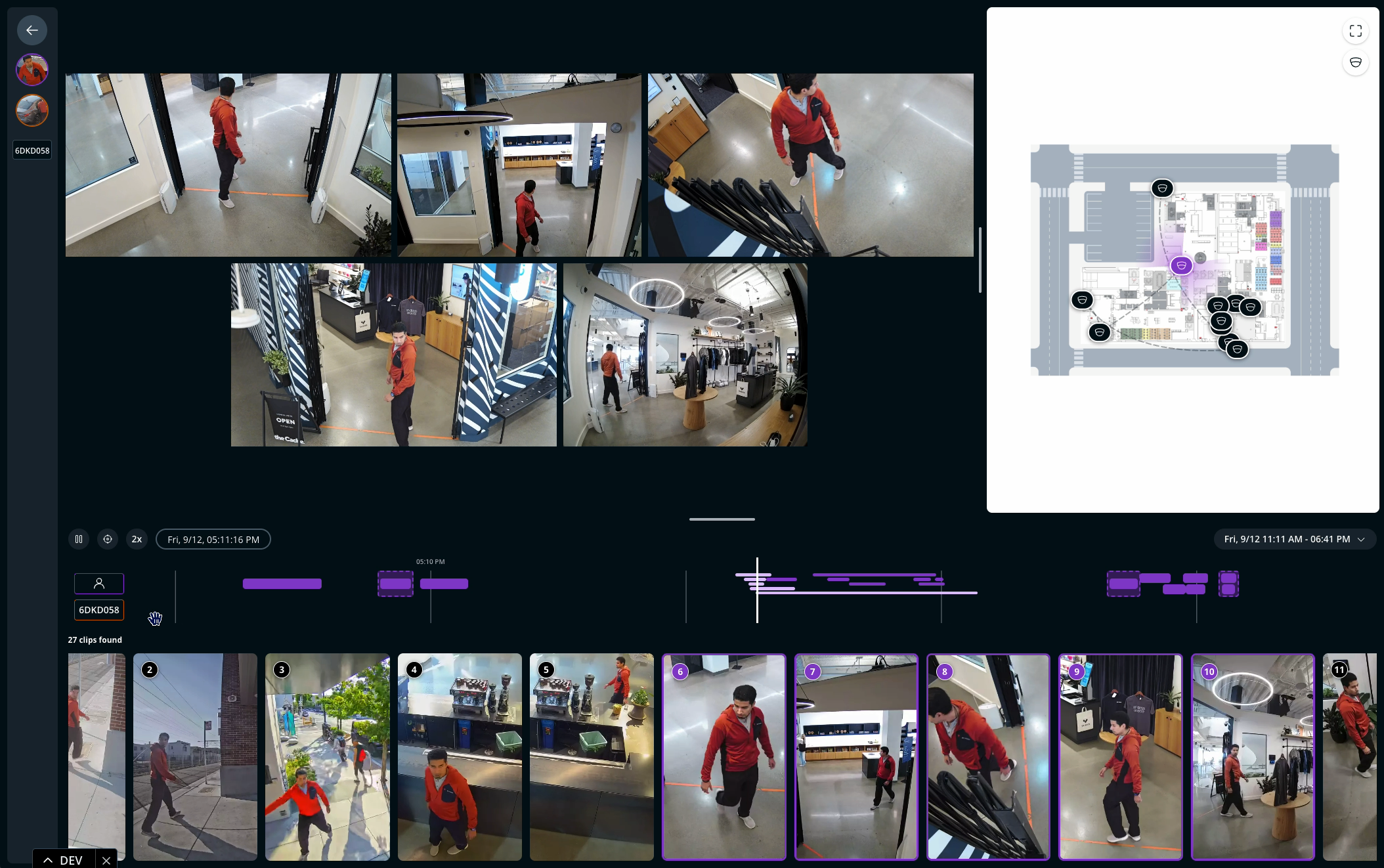 Updated AI-powered unified timeline screenshot with a better timeline view