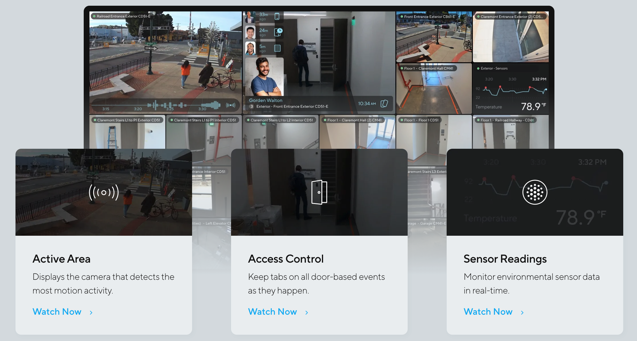 Viewing Station Live Monitoring Smart Tiles