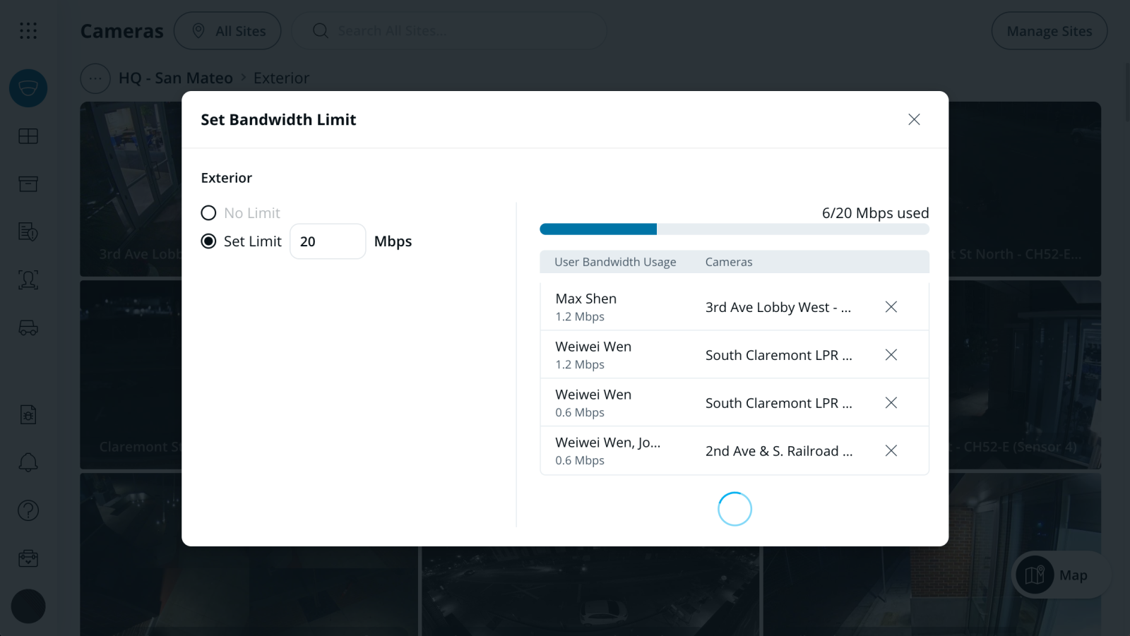 monitor bandwidth usage