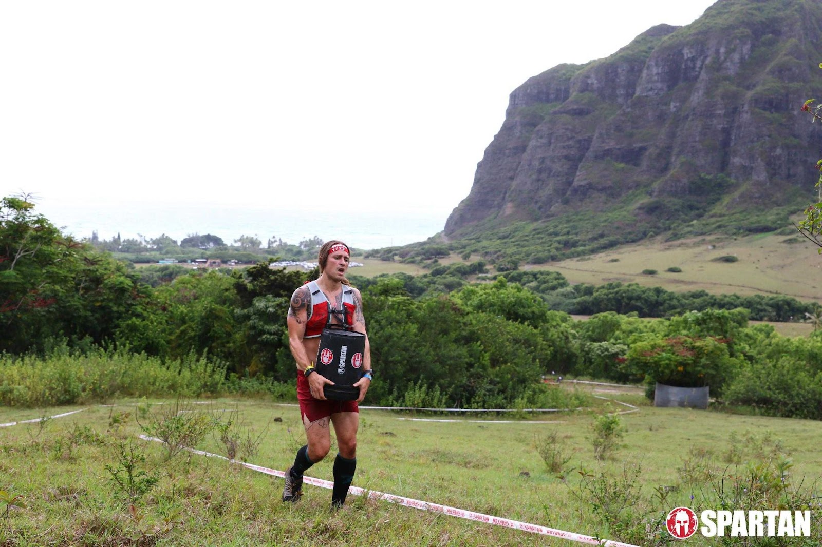 Jonathan Pickard competing in Spartan Race