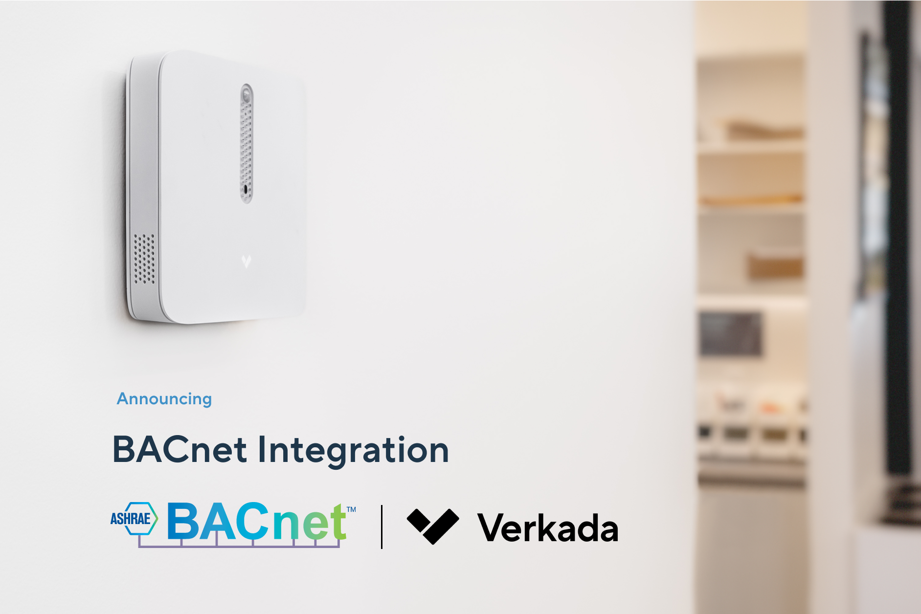 An image to highlight Verkada's BACnet integration. 