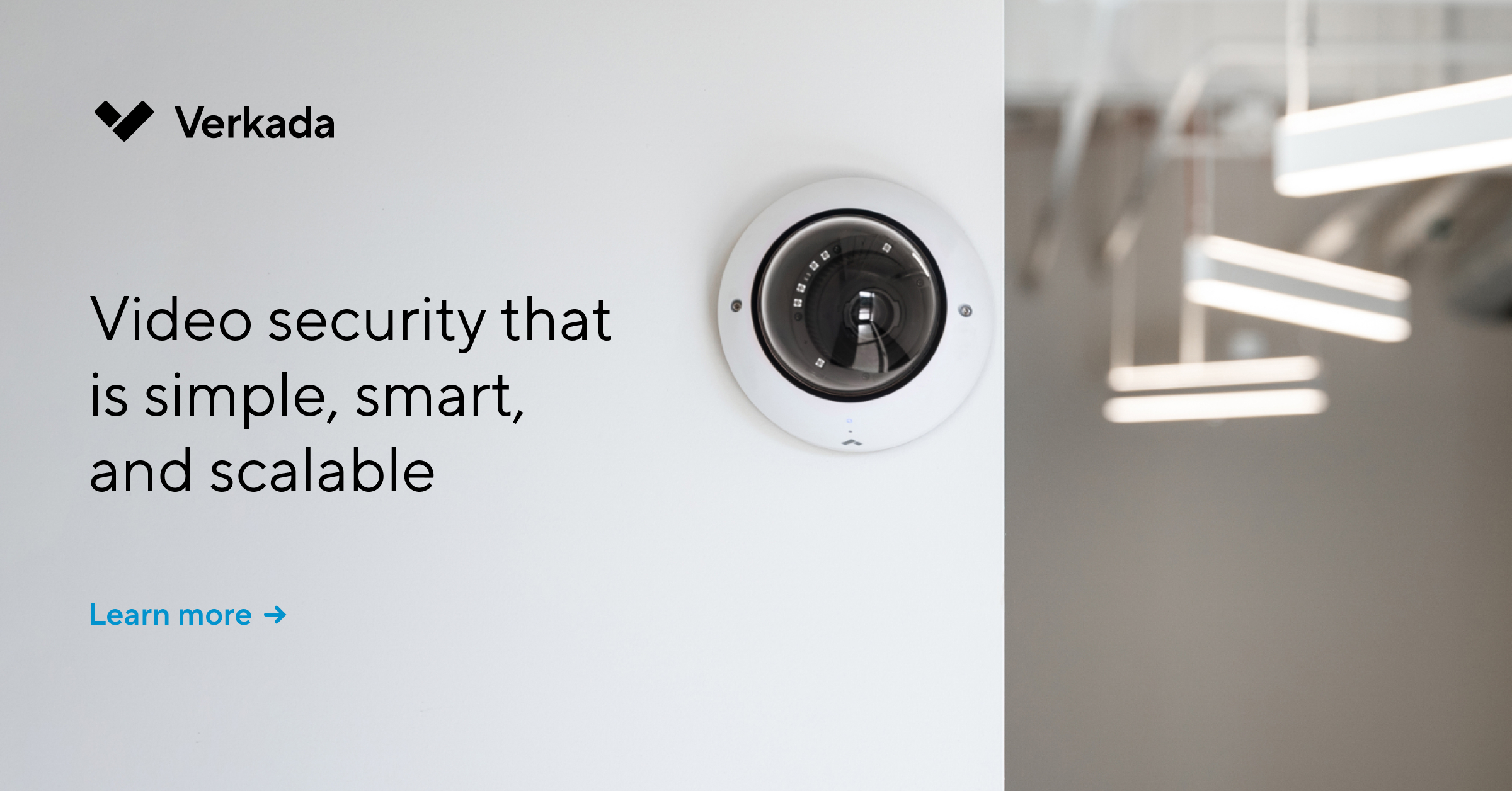 Video security that is simple, smart, and scalable