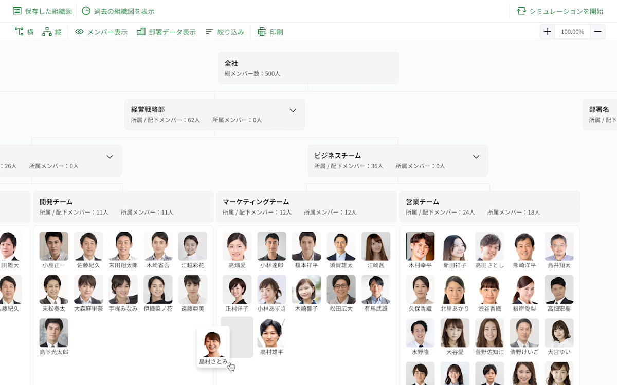 組織図_配置シミュレーション