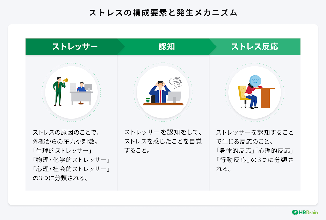 ストレスの構成要素と発生メカニズム