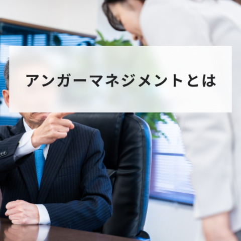 アンガーマネジメントとは?やり方と怒りのタイプの診断方法を簡単に解説