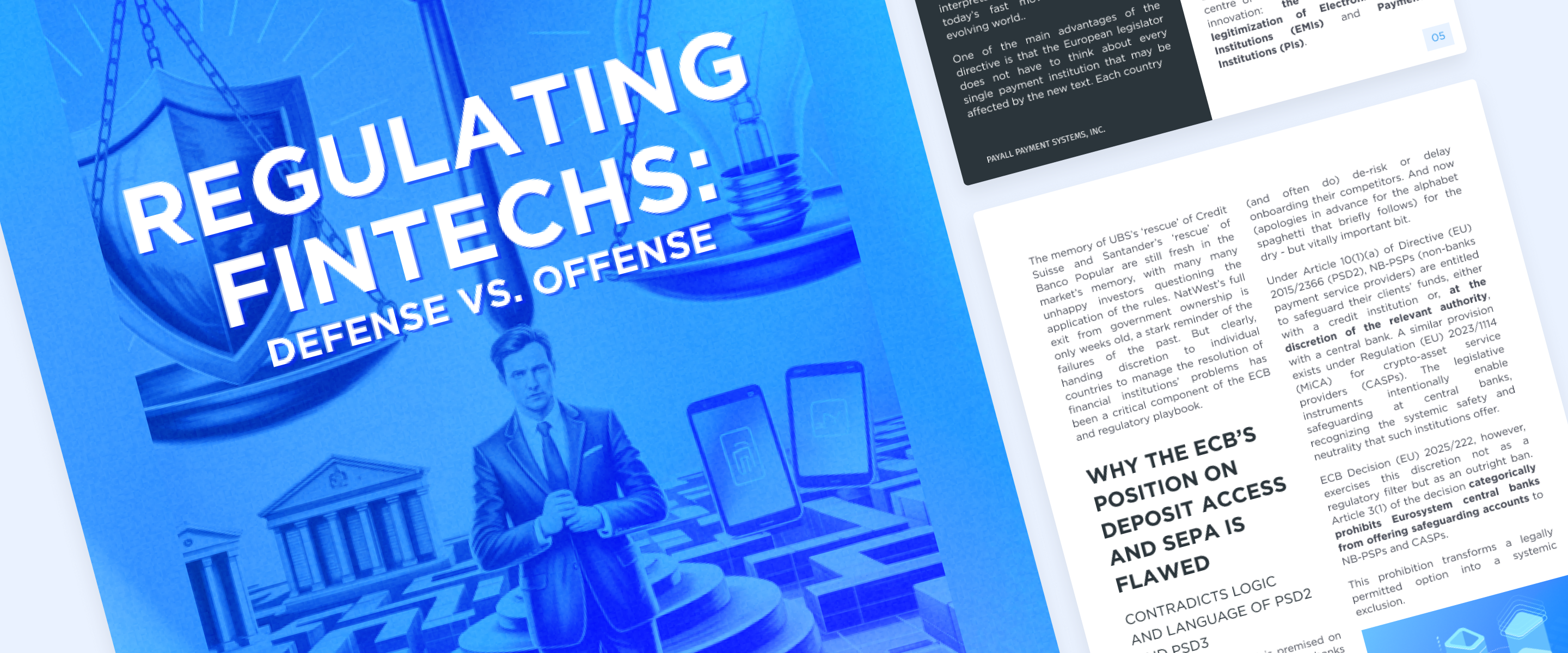 Defending Fintechs or Defending the Past? 