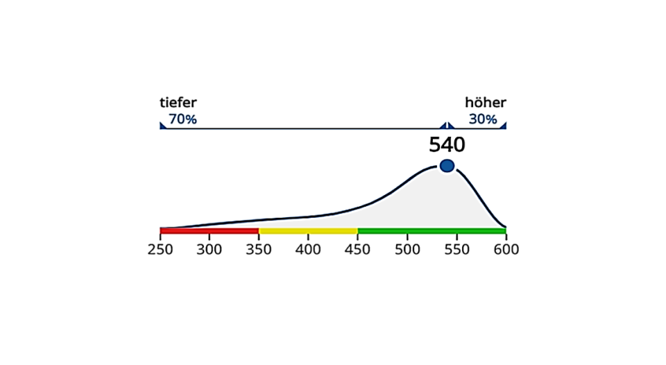 hoher Credit Score