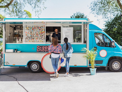 Kredit für Selbständige: Foodtruck