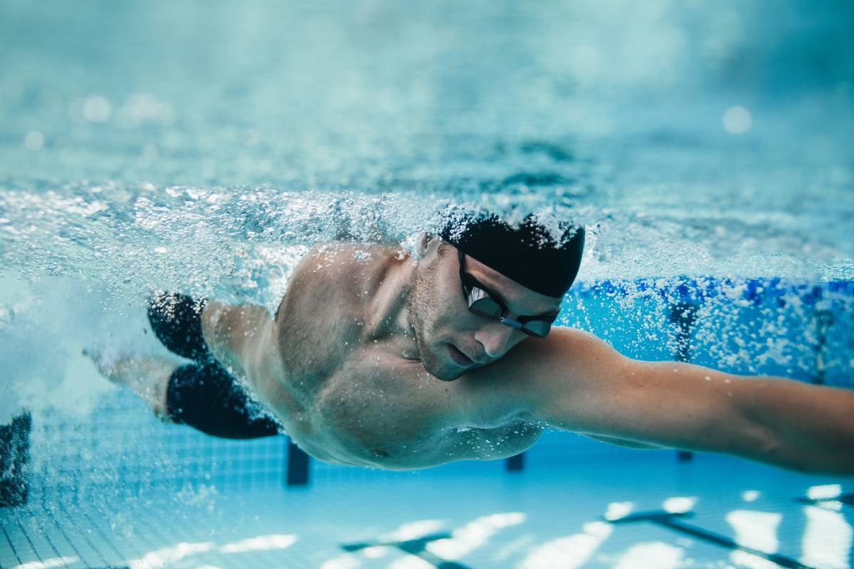 Schwimmbad erektion Erektion beim