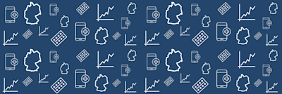Fernarzt Studienreihe 2021 Teil 1: Die Pille im Fokus der Telemedizin, Abbildung mit Muster als Titelbild. Deutschland, Telemedizin, Antibabypille und Statistik.