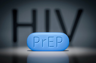 Tablette zur Vorbeugung von HIV-Infektionen. Prä-Expositions-Prophylaxe PrEP.