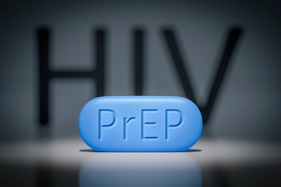 Tablette zur Vorbeugung von HIV-Infektionen. Prä-Expositions-Prophylaxe PrEP.