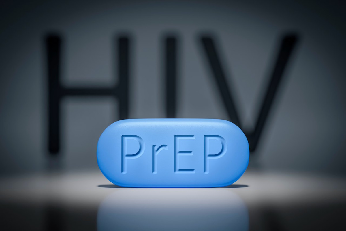Tablette zur Vorbeugung von HIV-Infektionen. Prä-Expositions-Prophylaxe PrEP.