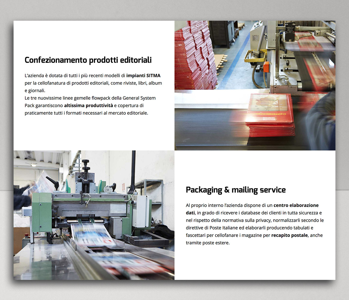 Sito web responsive per l'azienda Con.Plast di Cormano