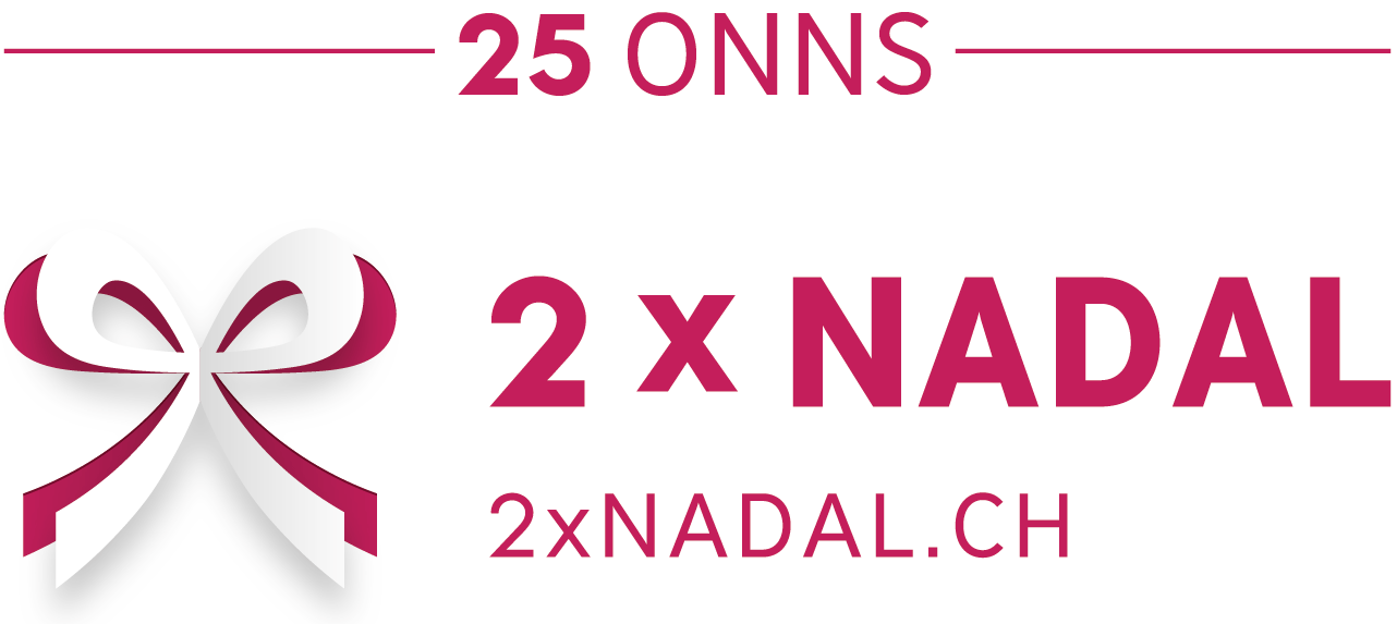 2xweihnachten Logo 25 onns