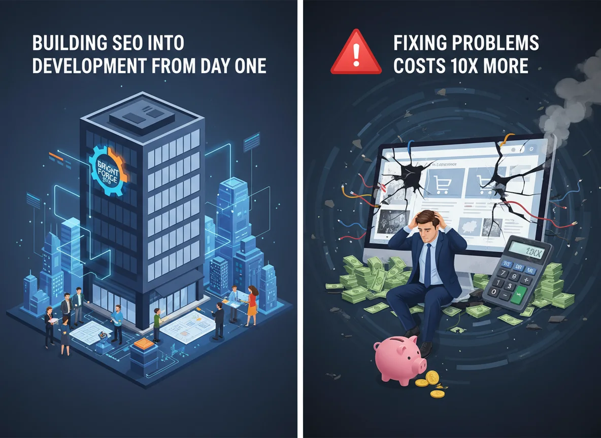 Building SEO into development from day one