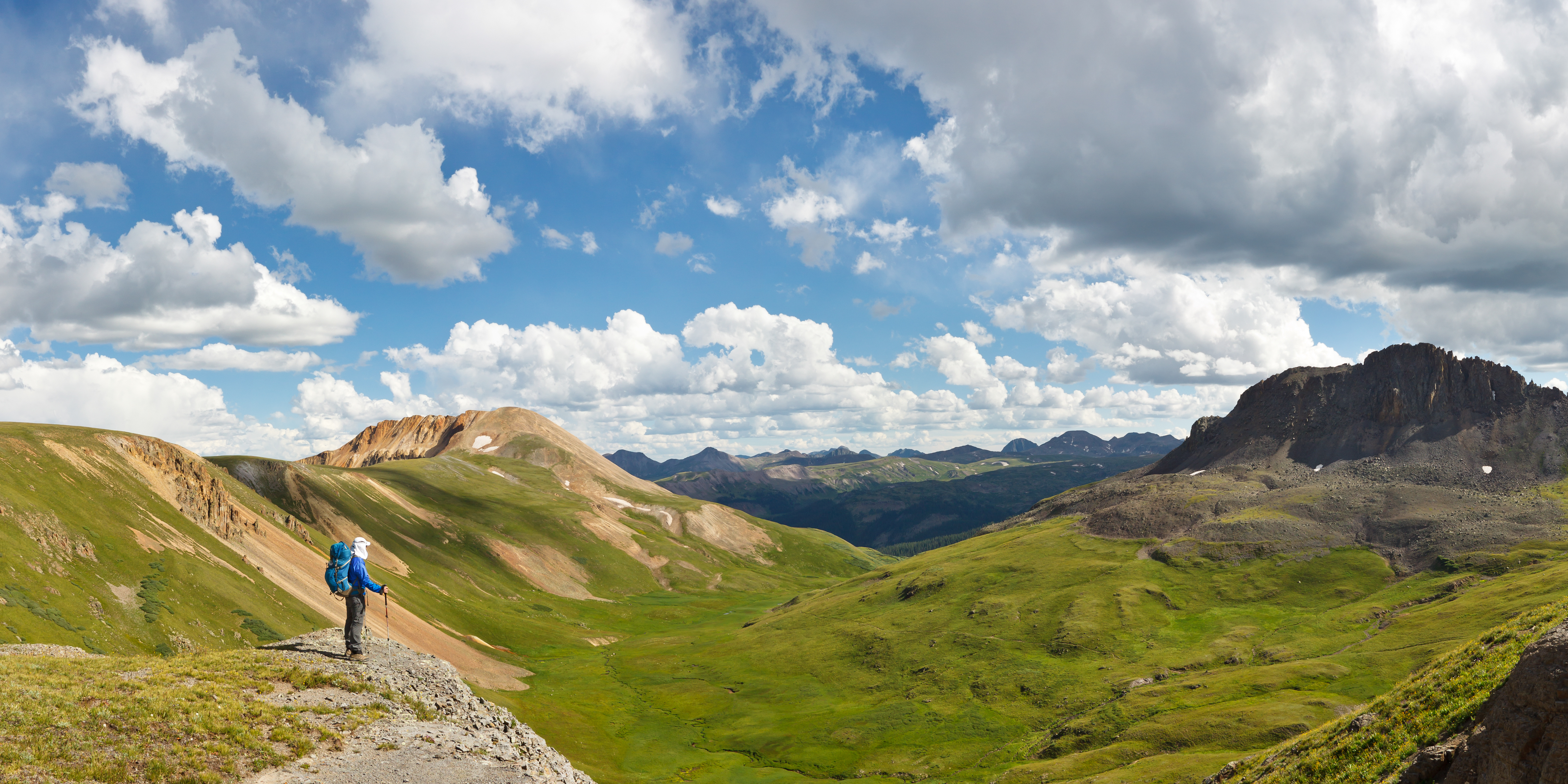 Enjoying the view across Colorado’s alpine tundra. Photo Patrick Poendl, Shutterstock