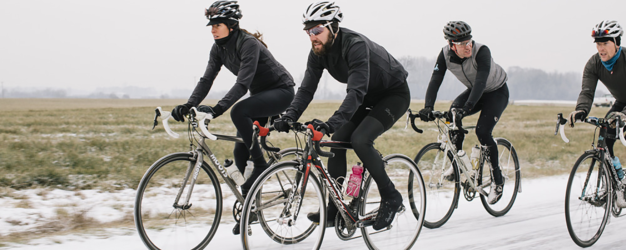 Stay warm on the road with our winter cycling kit