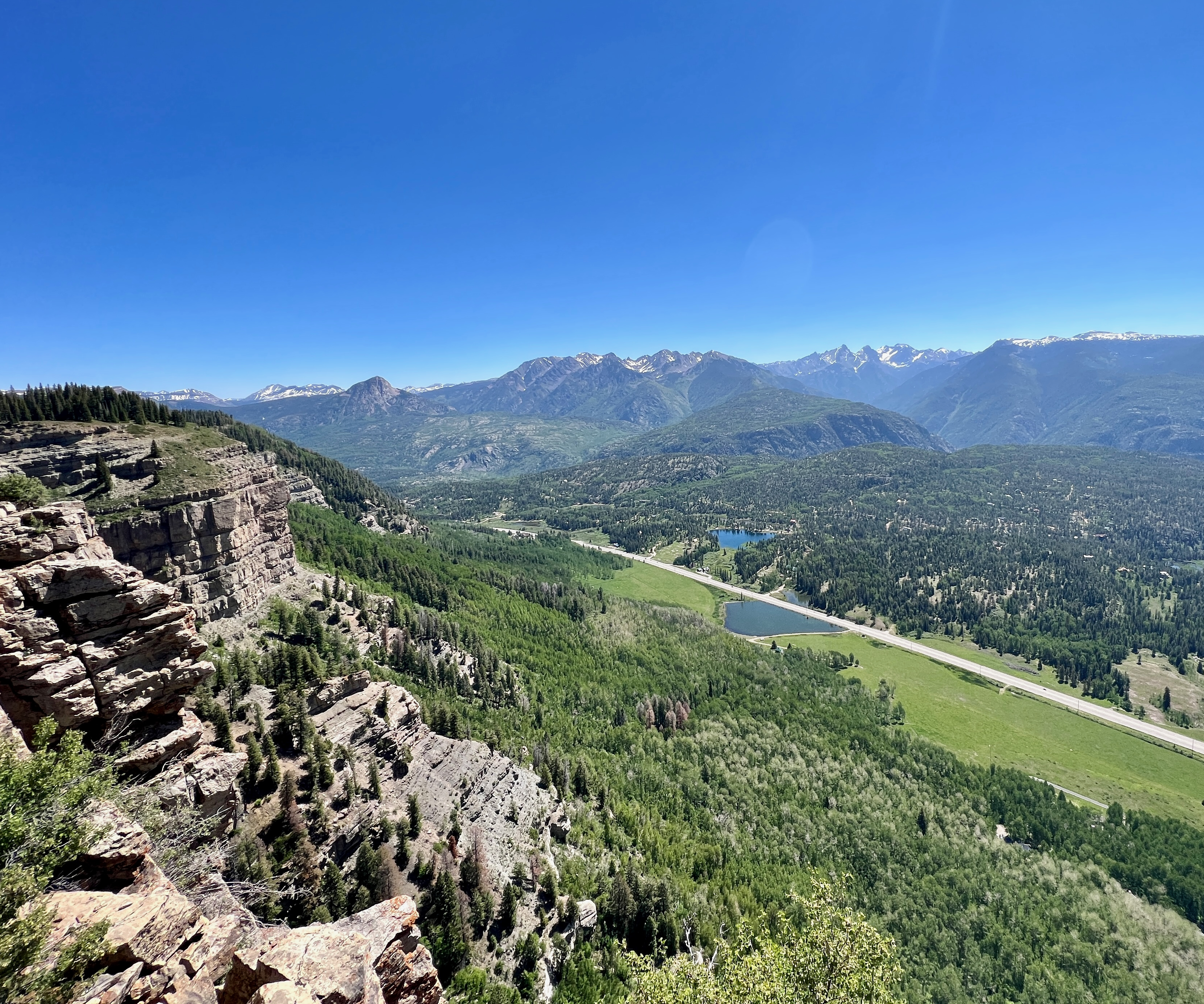 View from the top of Castle Rock. Photo: Greg Heil