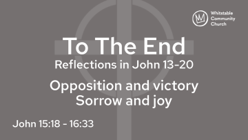 To The End 6 - 'Opposition and victory, sorrow and joy'