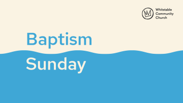 Baptism Sunday