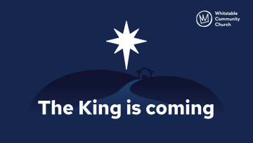 The King is coming
