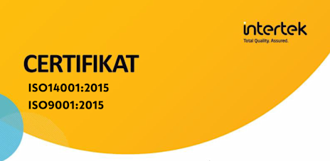 ISO 14001 certifikat