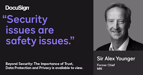 Security Issues are safety issues 
