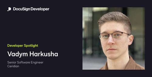 Developer Spotlight:  Vadym Harkusha, Ceridian