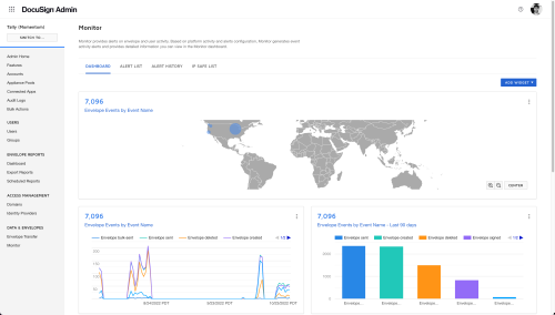 DocuSign Monitor for CLM screenshot