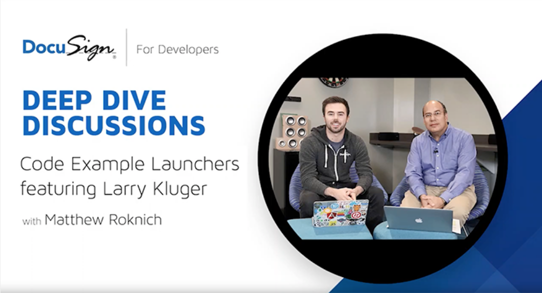Docusign's Lead Developer Evangelist showcases a tool for quickly previewing a variety of Docusign API functionality all in one place.
