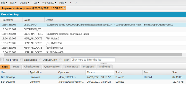 Hello world with the Apex Toolkit