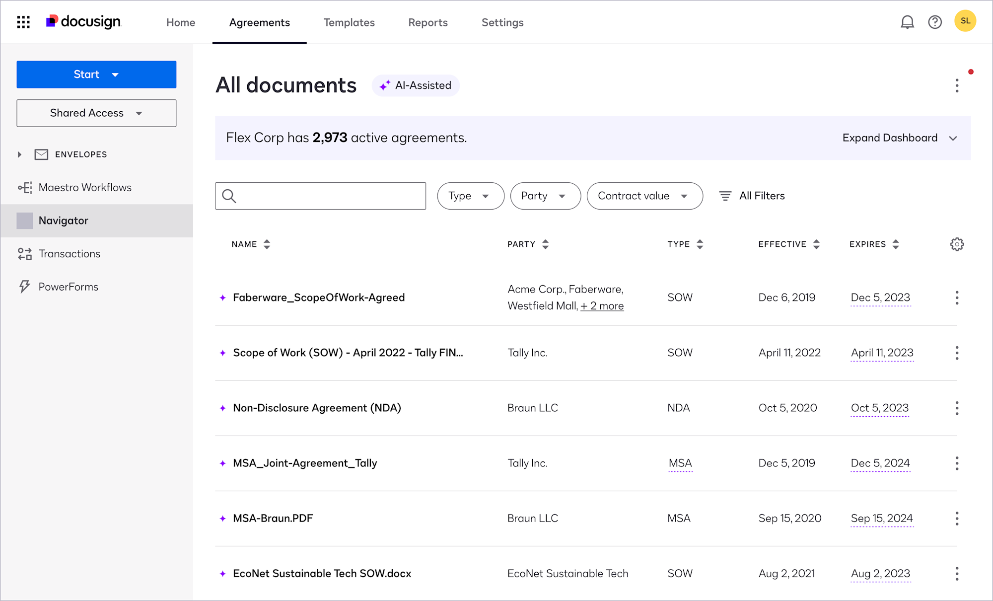 Docusign Navigator: The Smart Way to Manage Agreements