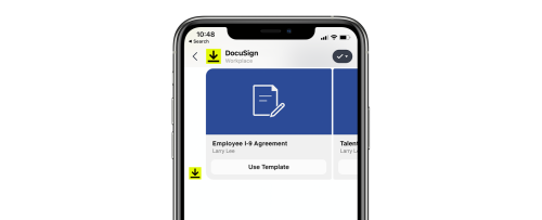 DocuSign eSignature for Workplace by Facebook