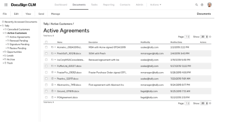 Docusign CLM