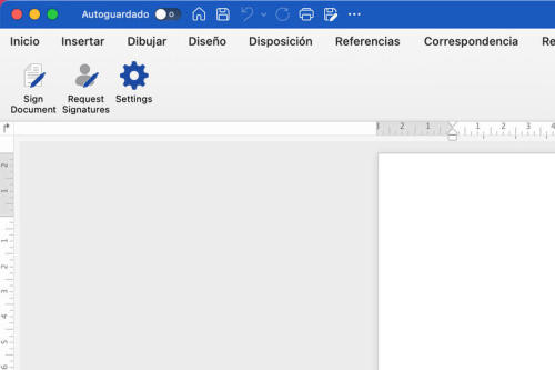 Firmar documento Word con DocuSign