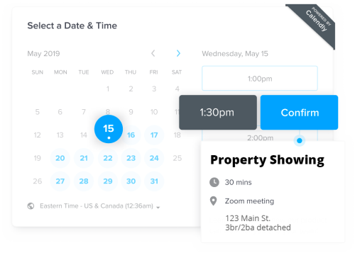 Calendly screenshot