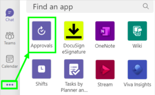 DocuSign für Microsoft Teams