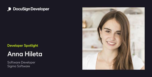 Spotlight Developer, Anna Hileta