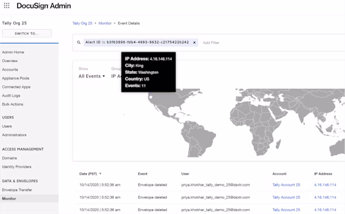 ドキュサインモニタースクリーン1