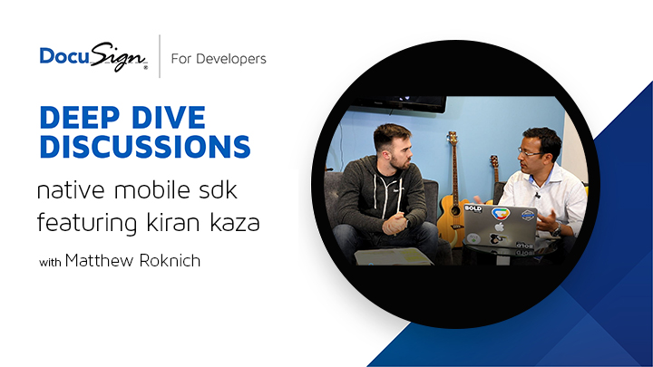 With just a few lines of code, we demonstrate how developers can easily integrate core Docusign functionality directly into their iOS apps.