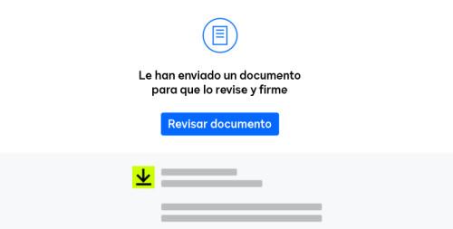 Envío para firma en DocuSign