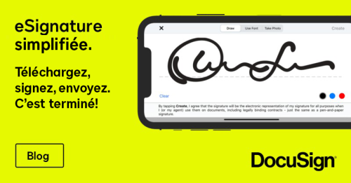 ios Appstore application DocuSign eSignature