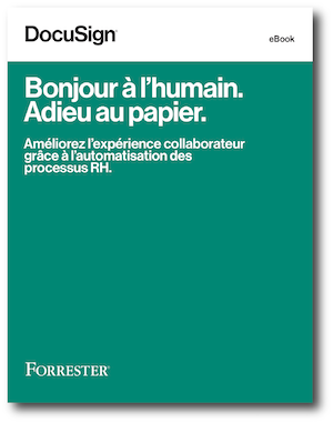 Bonjour à l'humain. Adieu au papier.