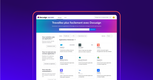  Docusign App Center : Personnalisez et optimisez vos processus contractuels